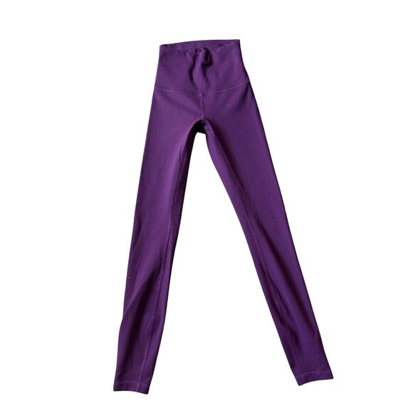 Lululemon Wunder Train High-Rise Tight 28" Dramatic Magenta- 0 - Picture 3 of 5